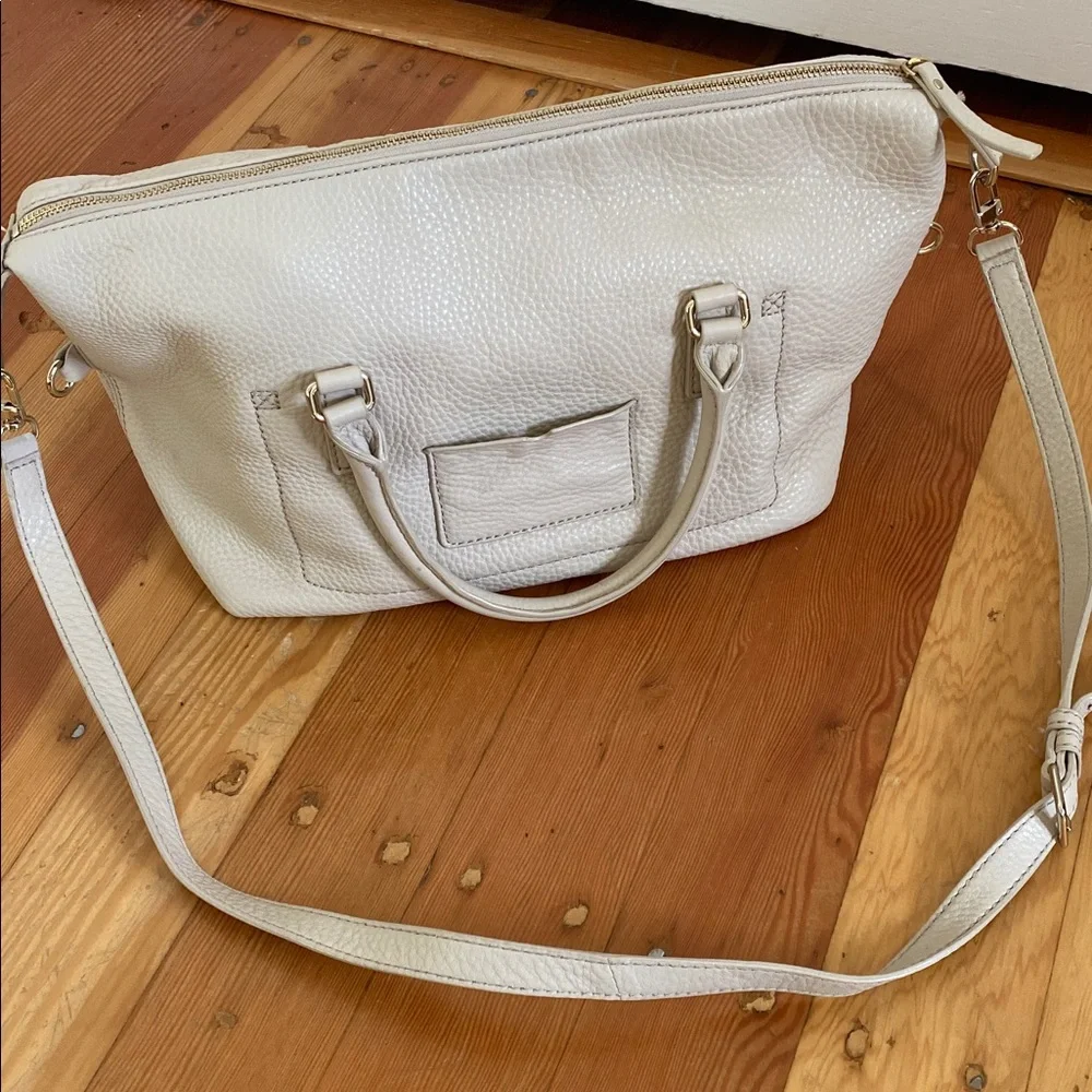 Kate Spade Henry Lane Emmy Pebbled Leather Satchel‎ Bag